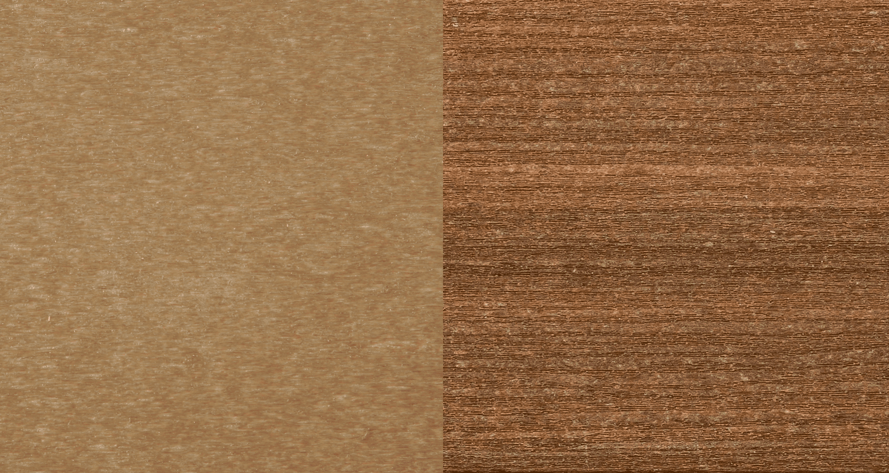 Poly Lumber Classic vs Woodgrain Finish Comparison