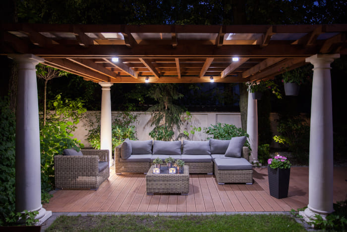 Patio ambience lighting